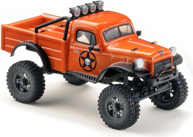 Absima Mini Crawler CR-18 EVO Power Wagon RTR oranžový 1:18