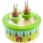 Bigjigs Toys dřevěná hrací skříňka woodland – Hledejceny.cz