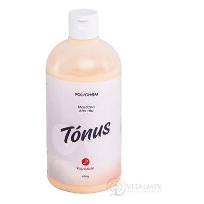 Tonus-K hřejivá masážní emulze 450 g