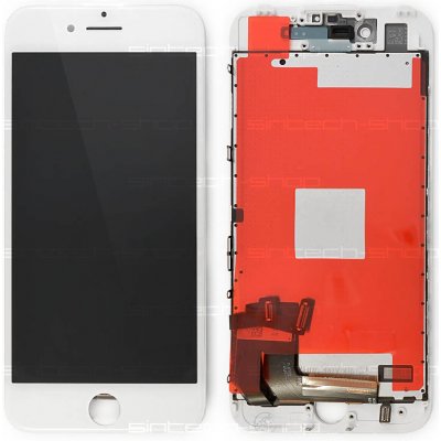 iPhone 7 (4,7") LCD displej s rámem a dotykem, bílý, SINTECH© Premium – Zbozi.Blesk.cz