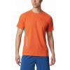 Pánské sportovní tričko Columbia Titan Ultra II Short Sleeve oranžová/modrá