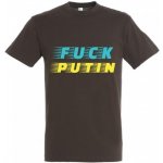 Triko Fuck Putin hnědé – Zboží Dáma