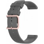 BStrap Silicone Rain řemínek na Xiaomi Amazfit Bip, dark gray SSG014C0905 – Hledejceny.cz