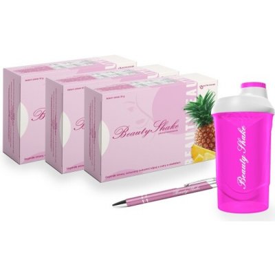 3x NutriHouse BEAUTY SHAKE 10 porcí + 2x DÁREK – Hledejceny.cz
