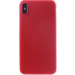 Pouzdro AppleMix Apple iPhone Xs Max - ochrana čočky - ultratenké - plastové - matné - černé