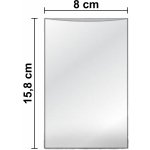 Sáčky celofánové 80 x 158 mm - čiré - ploché dno – Zboží Mobilmania