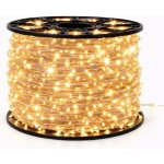 Eco Fix LED světelný řetěz venkovní 80 m, teple bílá s FLASH, 36 V, čirý kabel IP67, cívka – Hledejceny.cz