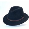 Klobouk Krumlovanka cestovní nemačkavý voděodolný klobouk Ba-30225014-500 černý