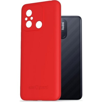 AlzaGuard Matte TPU Case Xiaomi Redmi 12C červený