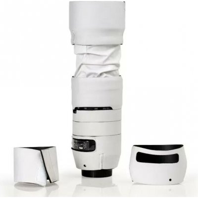 skin4gear neoprenový maskovací obal na objektiv Sigma 100-400mm f/5-6,3 DG OS HSM Contemporary (Canon EF, Nikon F) - Sunny.Day White.Thermo.6 – Zboží Živě