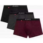 Atlantic boxerky 3MH-011 3-Pack černá – Zbozi.Blesk.cz