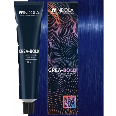 Indola Crea-Bold barva Indigo Blue 100 ml