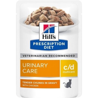 Hill's Prescription Diet c/d MultiCare s kuřetem 12 x 85 g – Zboží Mobilmania