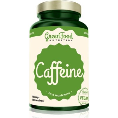 GreenFood Nutrition Kofein 120 kapslí – Hledejceny.cz