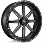 Fuel Utv D538 Maverick 7x18 4x156 ET13 matte black milled | Zboží Auto