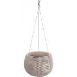 Prosperplast SPLOFY Bowl WS závěsný květináč 29 cm mocca – HobbyKompas.cz