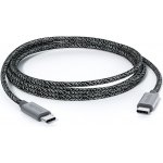 Epico DATUSBC240WEPGR Datový opletený USB-C 240W, 2m, šedý – Zboží Živě
