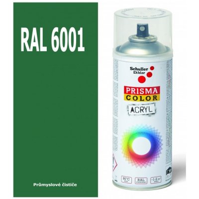 Schuller Eh'klar Prisma Color 91321 RAL 6001 Sprej zelený lesklý 400 ml, odstín barva smaragdově zelená