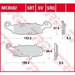 TRW MCB682SRT racing sintrované přední brzdové destičky na motorku – Hledejceny.cz