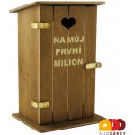 Pokladnička kadibudka Na život jako v pohádce 11 x 10 x 18 5 cm – Hledejceny.cz