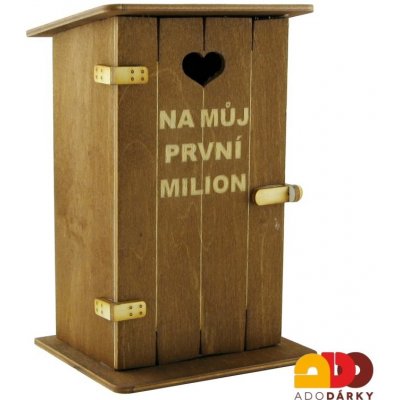Pokladnička kadibudka Na život jako v pohádce 11 x 10 x 18 5 cm – Hledejceny.cz