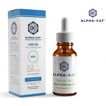 Alpha-CAT CBD Konopný olej 3000 mg 30 ml