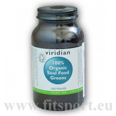 Viridian Soul Food Greens Organic BIO 100 g – Zboží Dáma