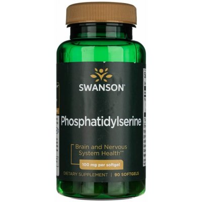 Swanson Phosphatidylserine fosfatidylserin 100 mg 90 softgels – Hledejceny.cz