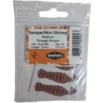 Semperfli Krevetkové Hřbítky SemperSkin Shrimp Orange-Brown Medium – Hledejceny.cz