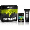 Kosmetická sada Zippo Fragrances Breakzone for Hipro muže EDT 40 ml + sprchový gel 100 ml dárková sada