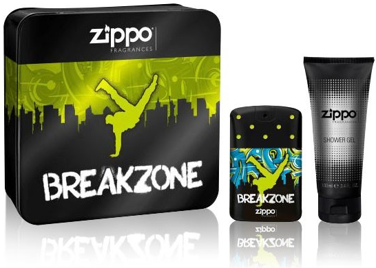 Zippo Fragrances Breakzone for Hipro muže EDT 40 ml + sprchový gel 100 ml dárková sada