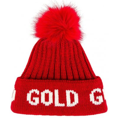 Goldbergh Hodd beanie faux Fur ruby red – Hledejceny.cz