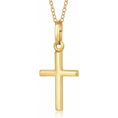 Sofia zlatý přívěsek křížek SJ147691.400 – Zboží Mobilmania