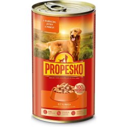 Propesko Adult kousky kuřecí játra mrkev v omáčce 1240 g