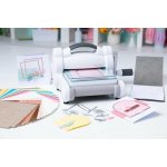 Sizzix A5 Big Shot Starter Kit bílo-šedý + dárek 2 x česká šablona – Zboží Dáma