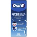 Oral-B SuperFloss Threader speciální dentální nit 50 ks – Zboží Mobilmania