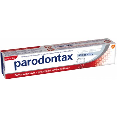 Parodontax Whitening proti krvácení dásní zubní pasta s bělicím účinkem 75 ml