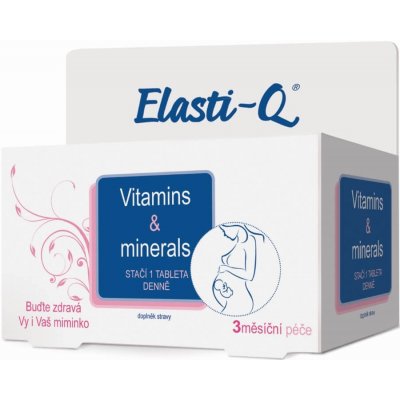Simply You Elasti-Q Vitamins & Minerals s postupným uvolňováním 90 tbl.