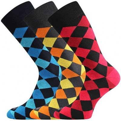 Lonka ponožky Wearel 018 3 páry mix barev