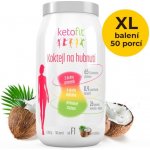 KetoFit Kokosový sen - proteinový koktejl pro rychlé hubnutí 1 260 g, 50 porcí – Zboží Dáma