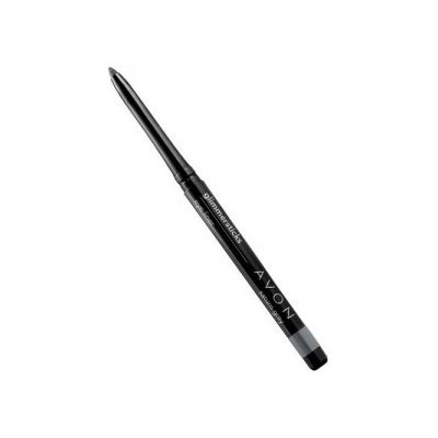 Avon Glimmerstick Eye Liner tužka na oči Blackest Black 0,28 g – Hledejceny.cz