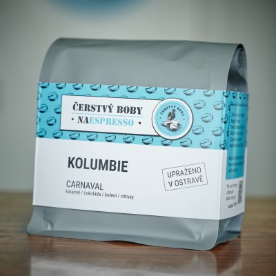 Čerstvý Boby CARNAVAL Kolumbie 250 g – Zbozi.Blesk.cz