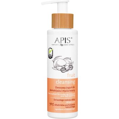 Apis Fruit Cleansing Fruit Yoghurt For Make-Up Removal and Face Washing 150 ml