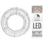 Emos ZY1912 Vánoční osvětleníT 40LED nano řetěz zelený 4m studená bílá s časovačem – Hledejceny.cz