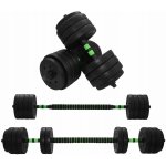 Sportvida Bitumenové činky nastavitelné 2 x 20 kg – Zboží Mobilmania