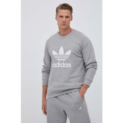 adidas Originals šedá s potiskem – Zboží Mobilmania