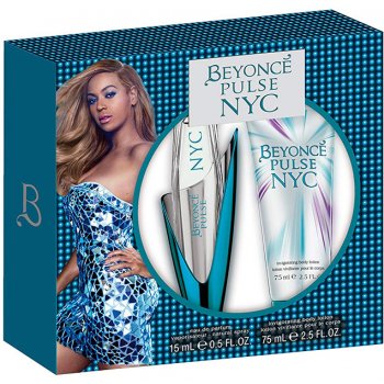 Beyoncé Pulse NYC EDP 15 ml + tělové mléko 75 ml dárková sada