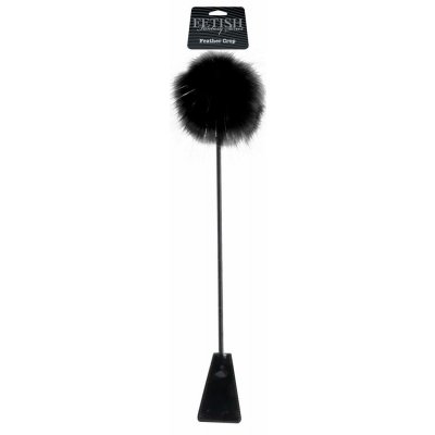 Fetish Fantasy Kombinované šimrátko s bičíkem Feather Crop 51 cm – Zbozi.Blesk.cz