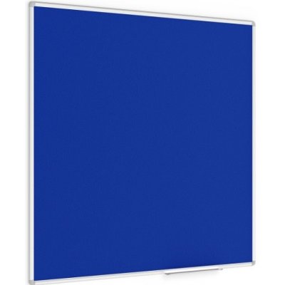 Allboards TF1212N Modrá textilní nástěnka 120 x 120 cm v hliníkovým rámu – Sleviste.cz