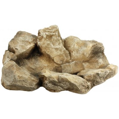 Potoční dílec pískovcový - levá zatáčka 50414 – Zboží Dáma